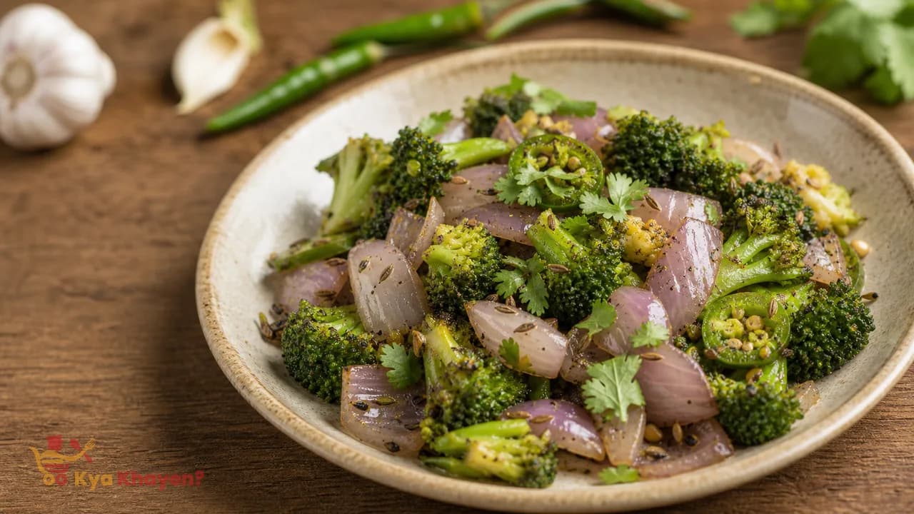 Saute Vegetables (Onion, Broccoli)