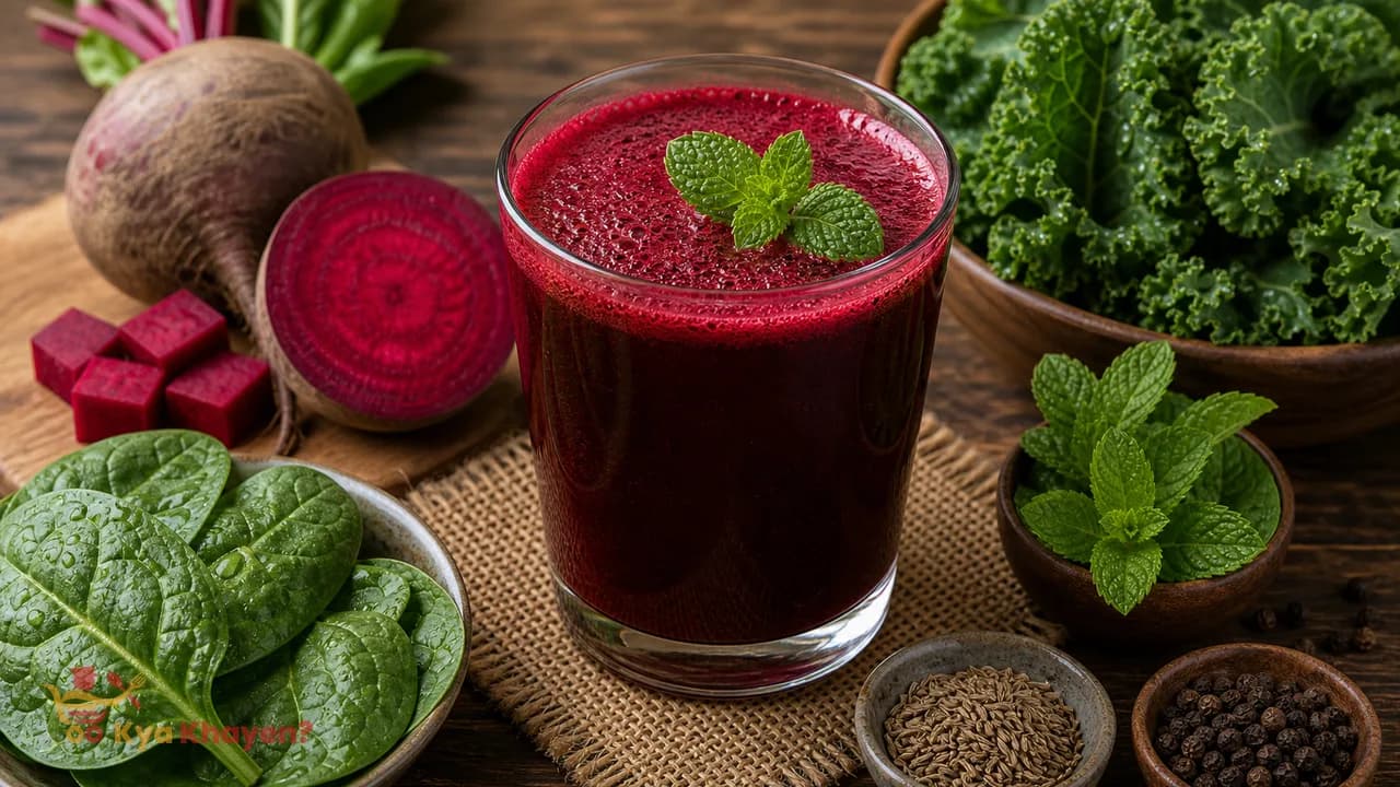 Vegetable Juice (Add Beetroot, Spinach, Kale, Mint)