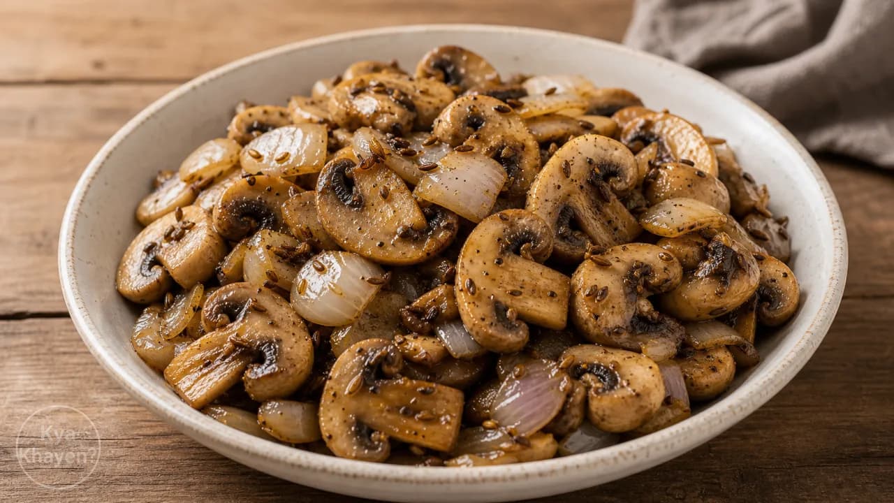 Stir Fried Mushrooms