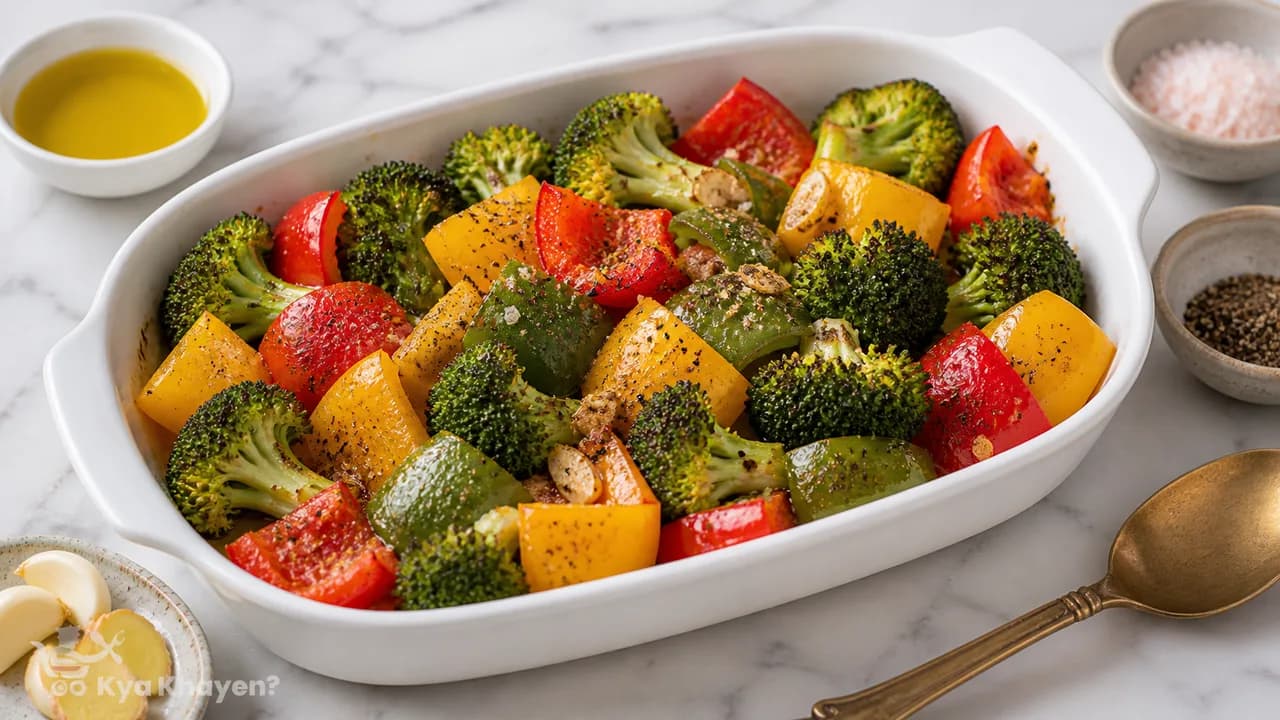 Baked Capsicum with Bell Peppers