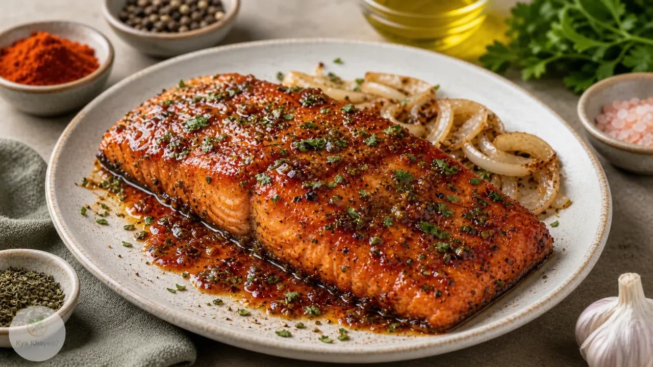 Sweet Heat Southern Glazed Salmon