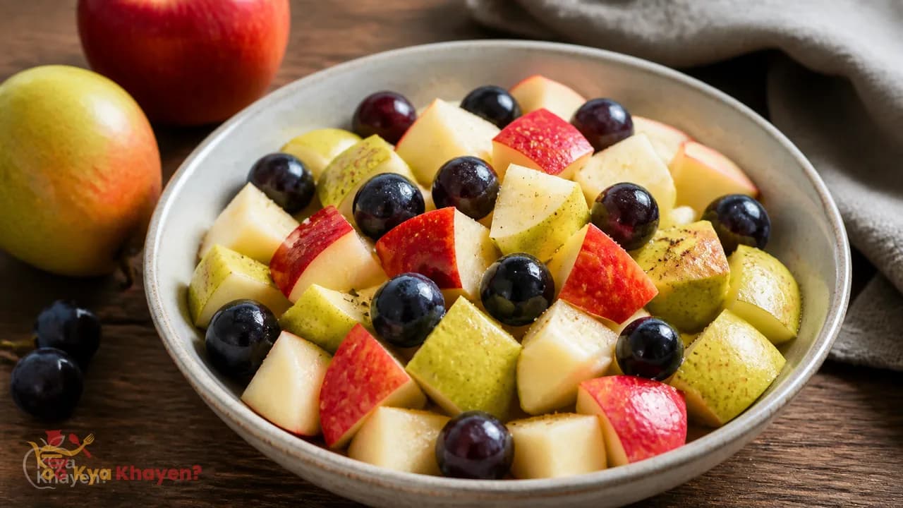 Fruit Salad (Apple, Pear, Grapes)