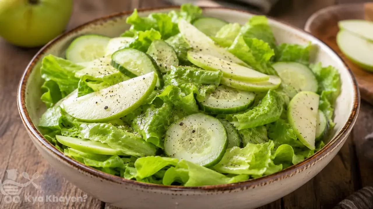 Green Salad (Cucumber, Green Apple, Lettuce)