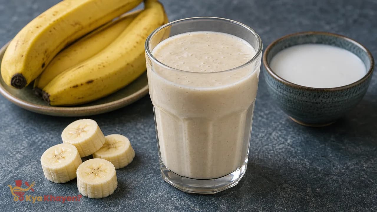 Banana Shake with Coconut Milk