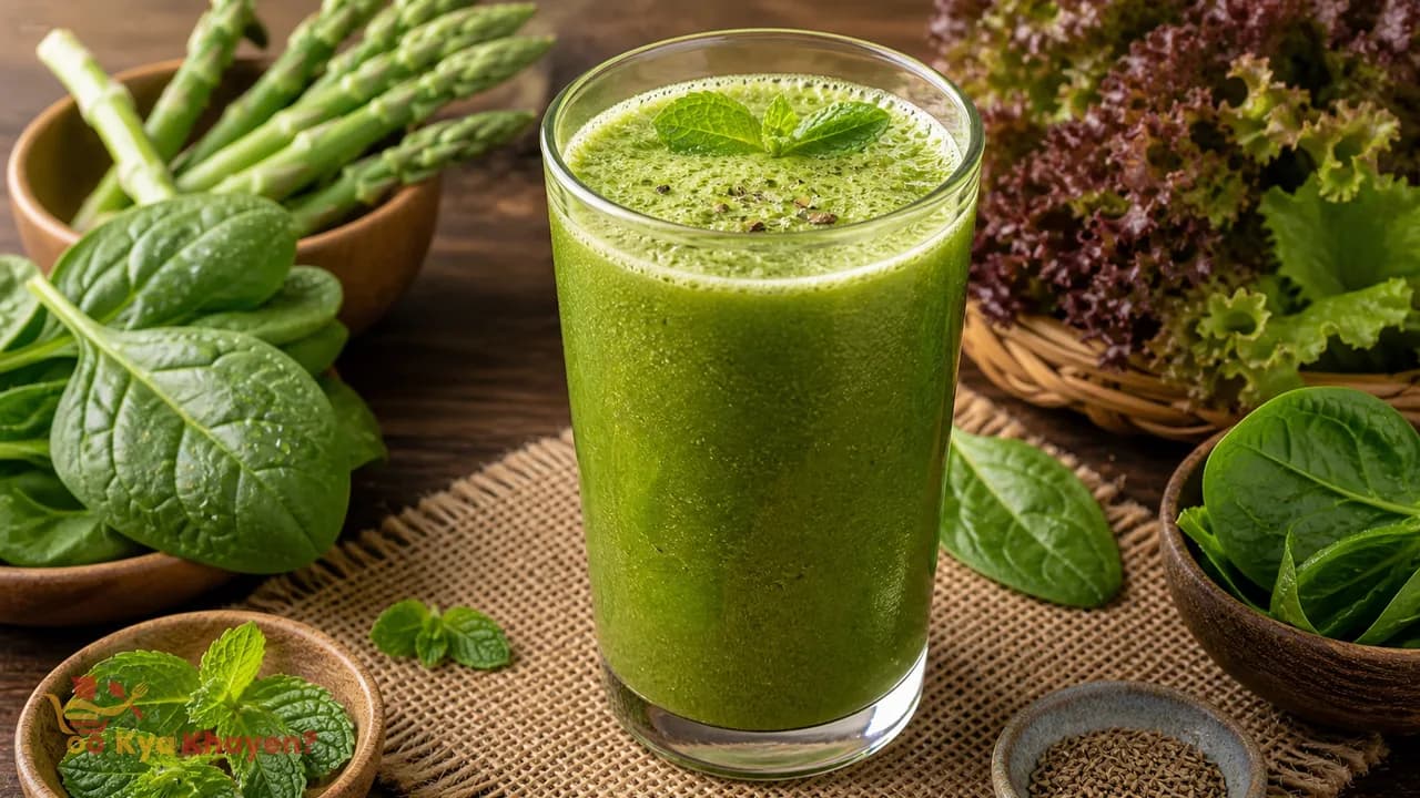 Vegetable Juice (Add Asparagus, Spinach, Lettuce, Mint)