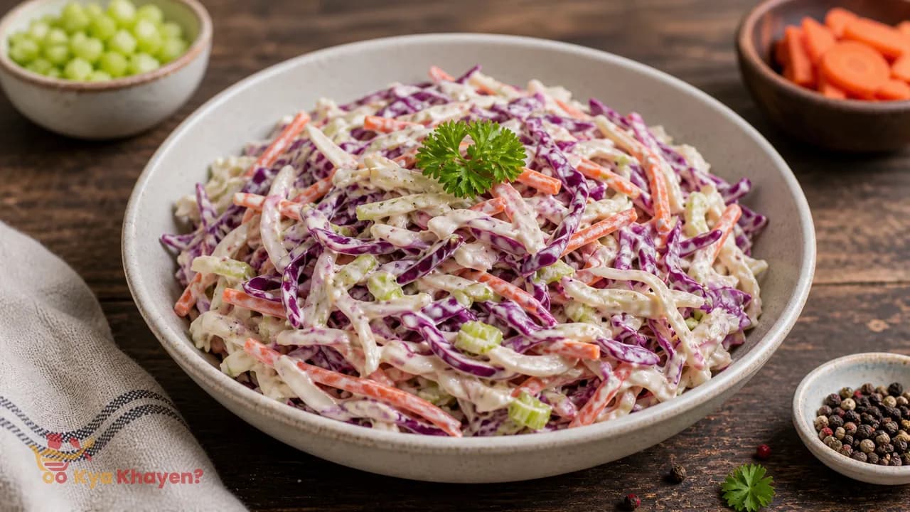 Vegan Creamy Coleslaw