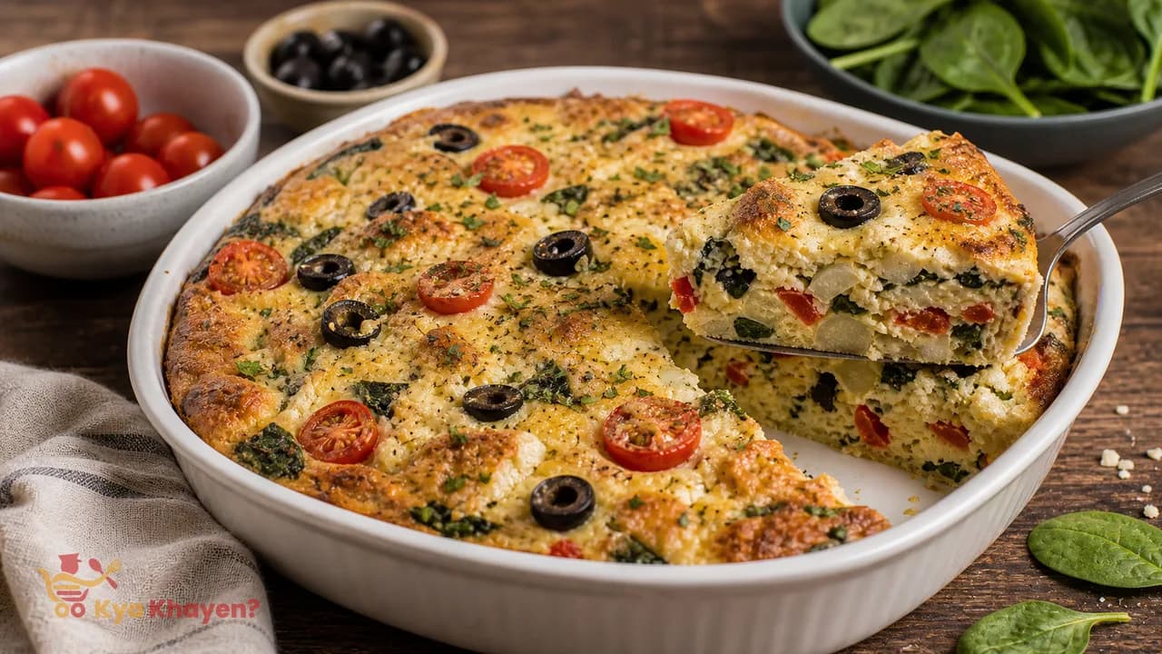 Mediterranean Egg Casserole