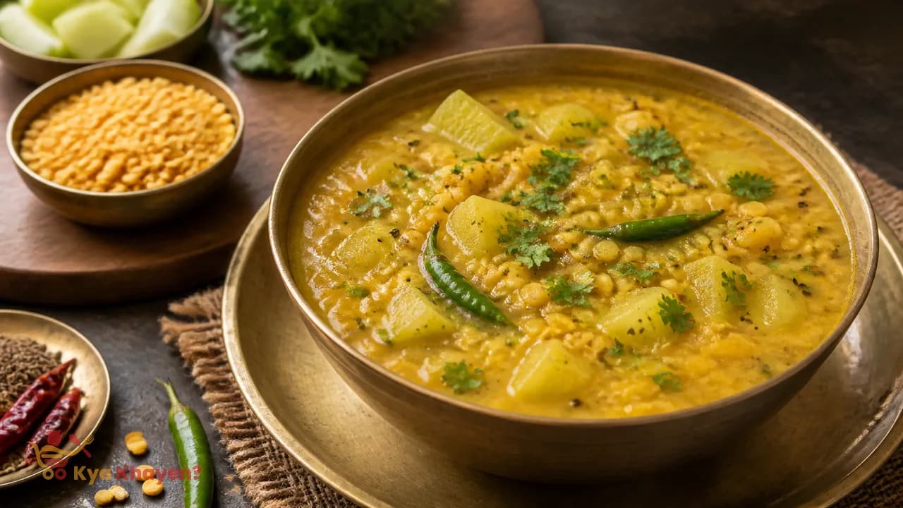 Lauki Chana Dal