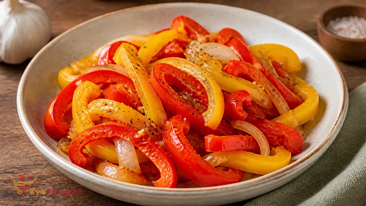 Saute Bell Peppers