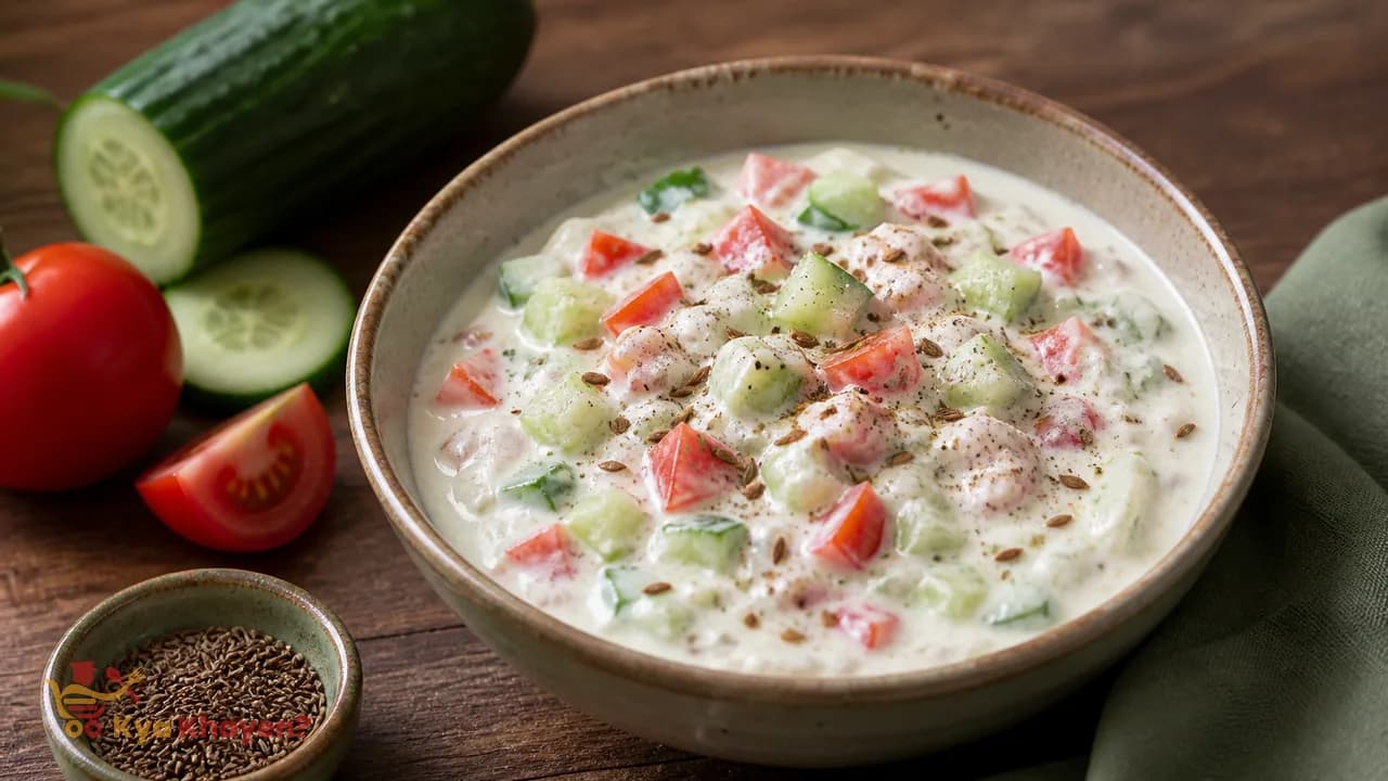 Cucumber Tomato Raita