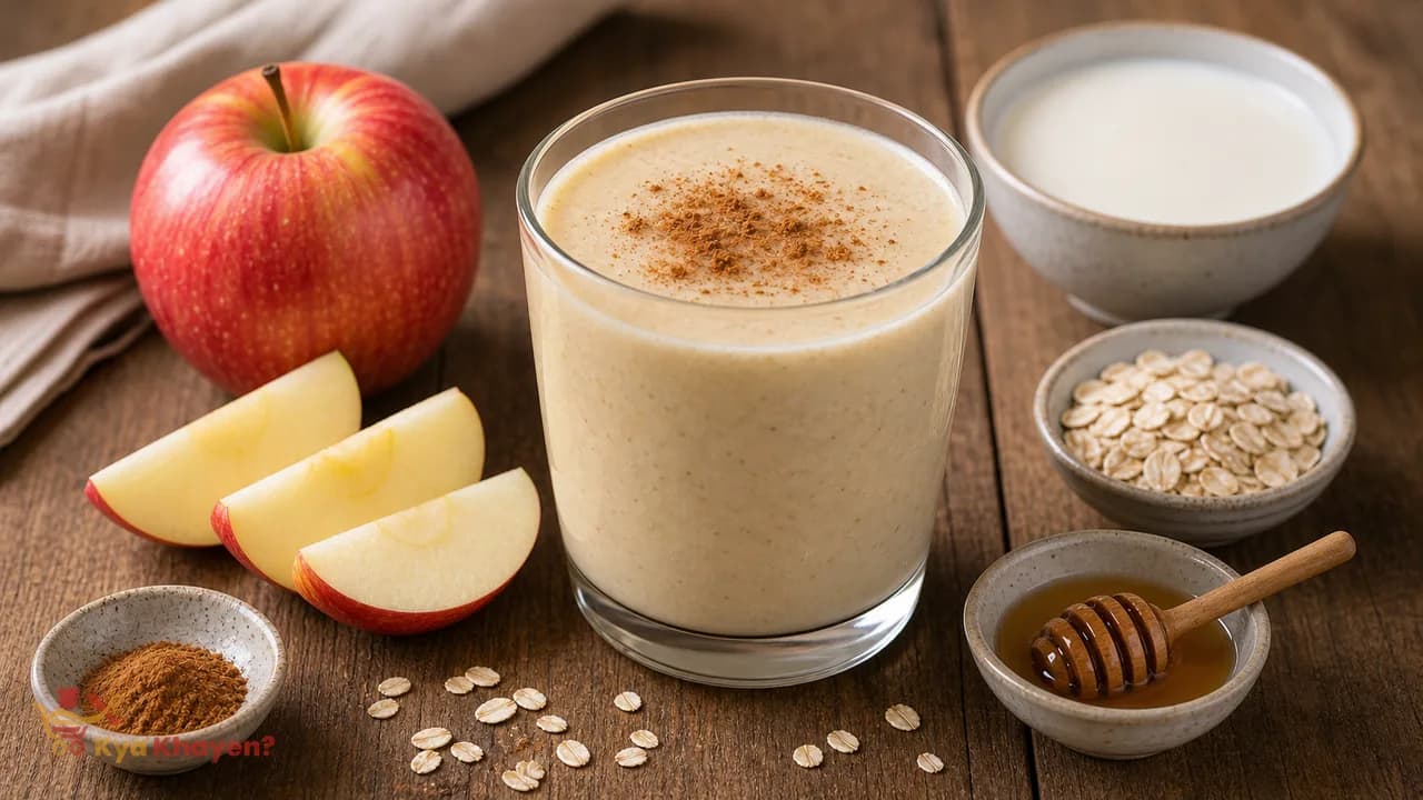 Apple Oats Smoothie