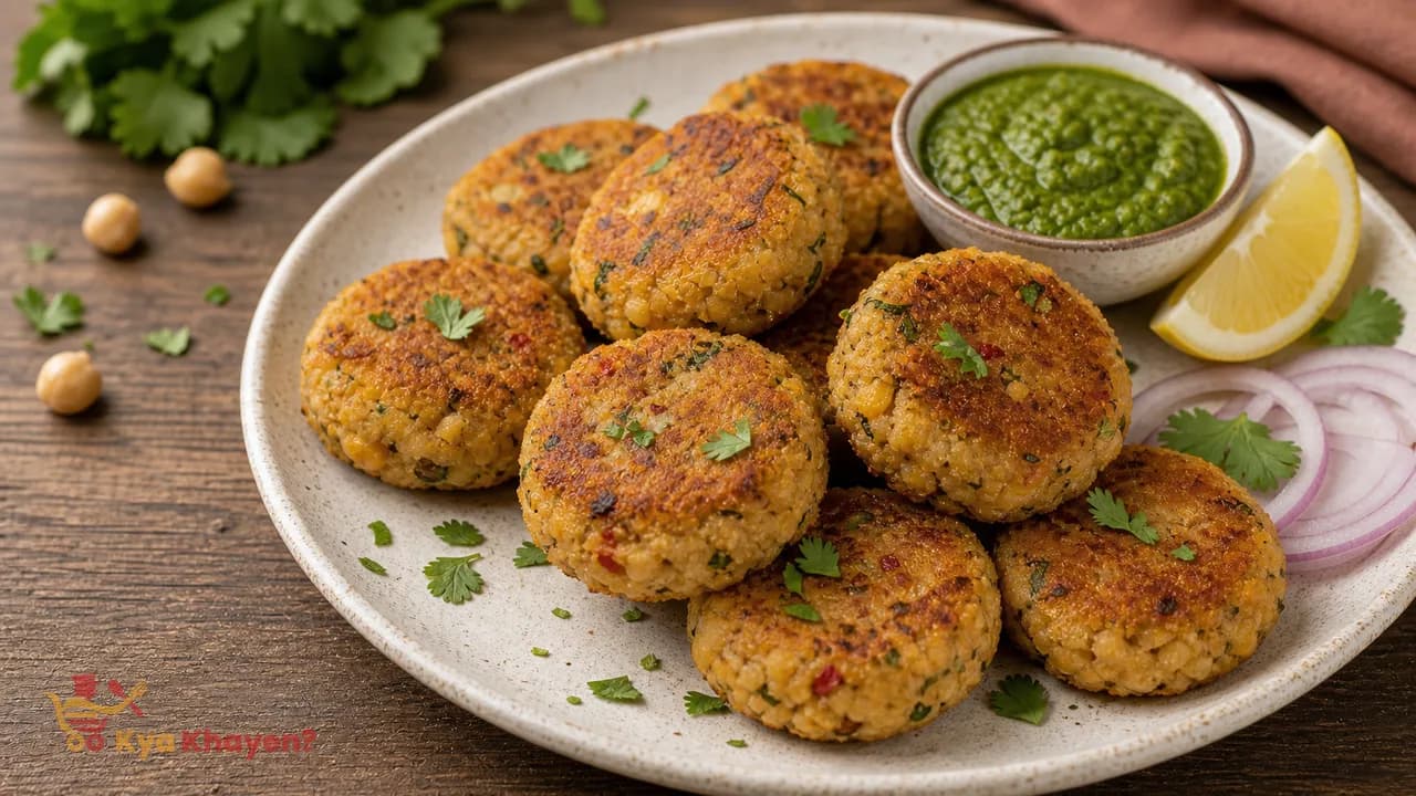 White Chana Cutlets