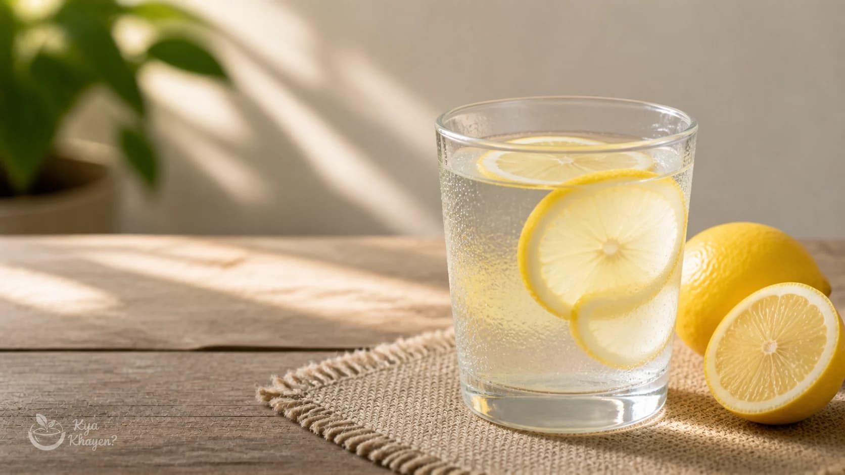 Unsweetened Lemon Water