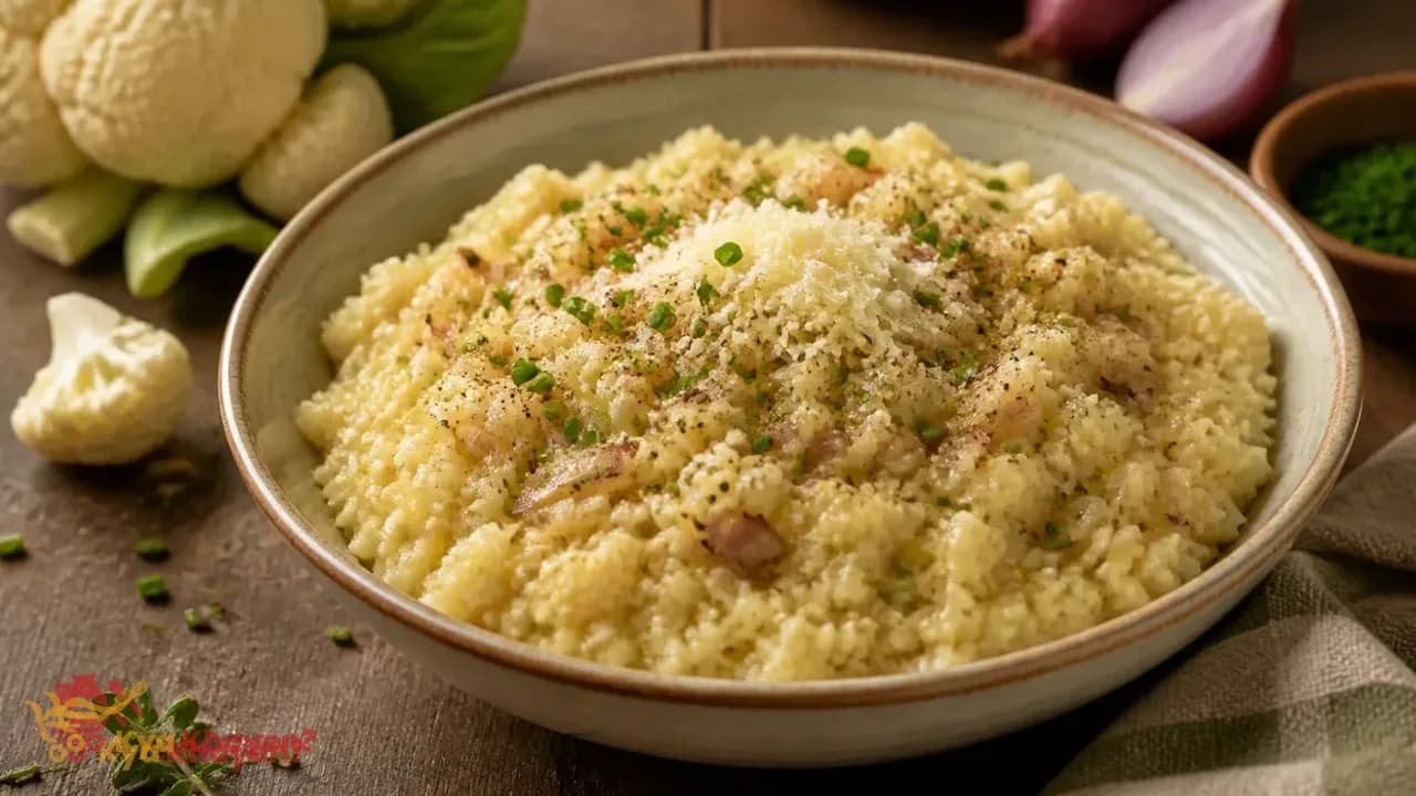 Keto Cauliflower Risotto