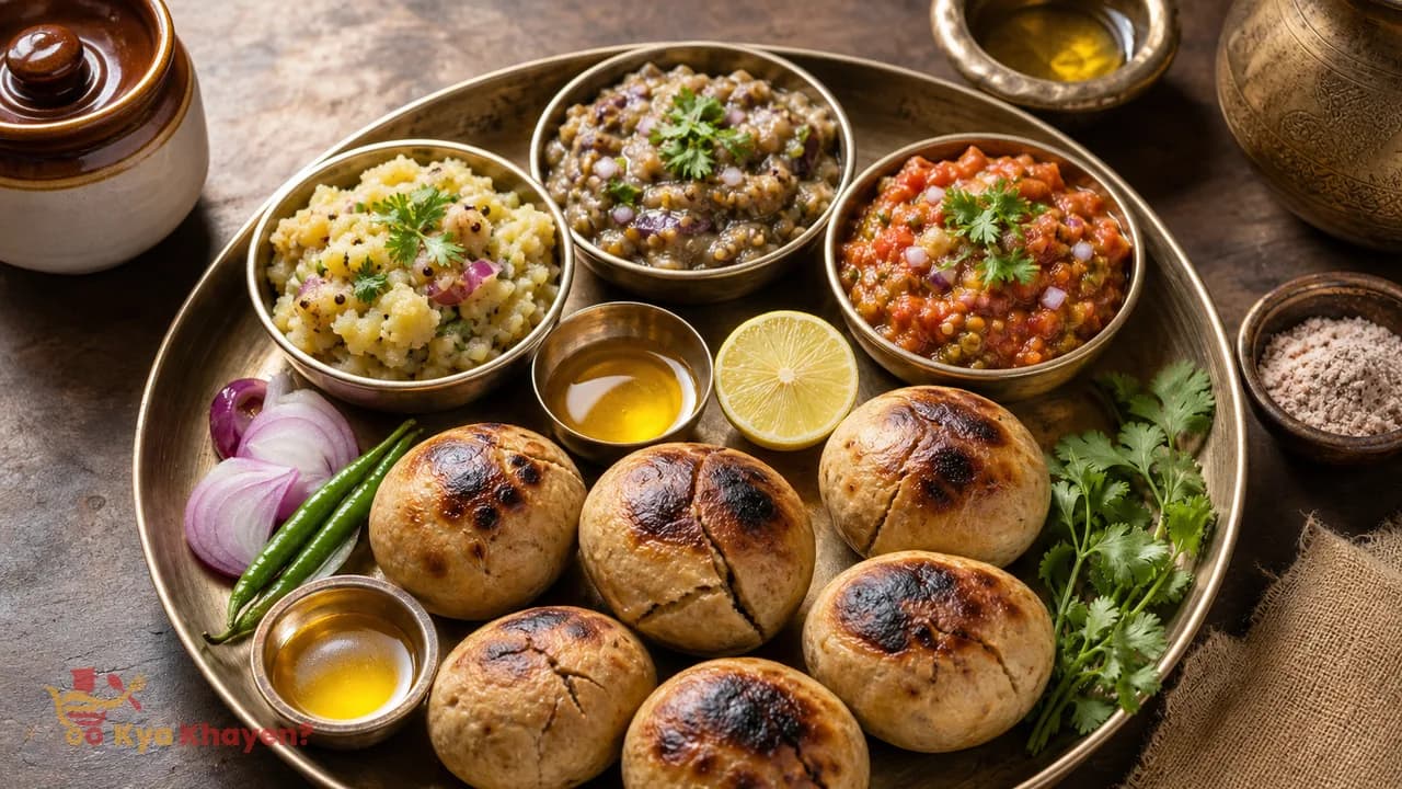 Litti Chokha Thali