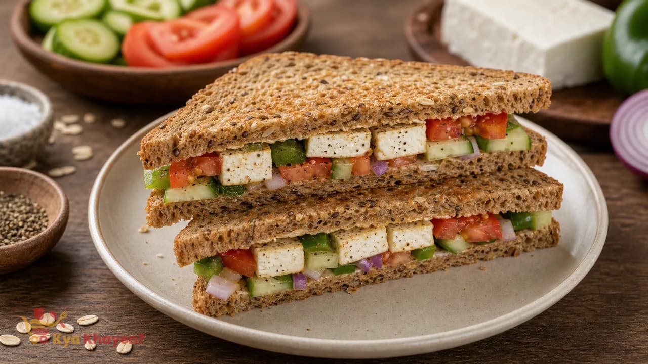Paneer Vegetable Sandwich