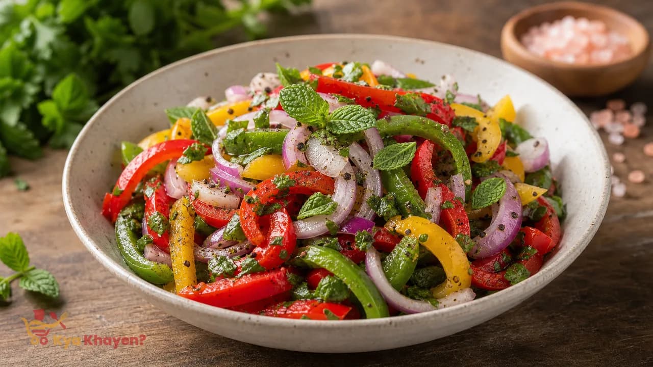 Bell Pepper and Onion Salad