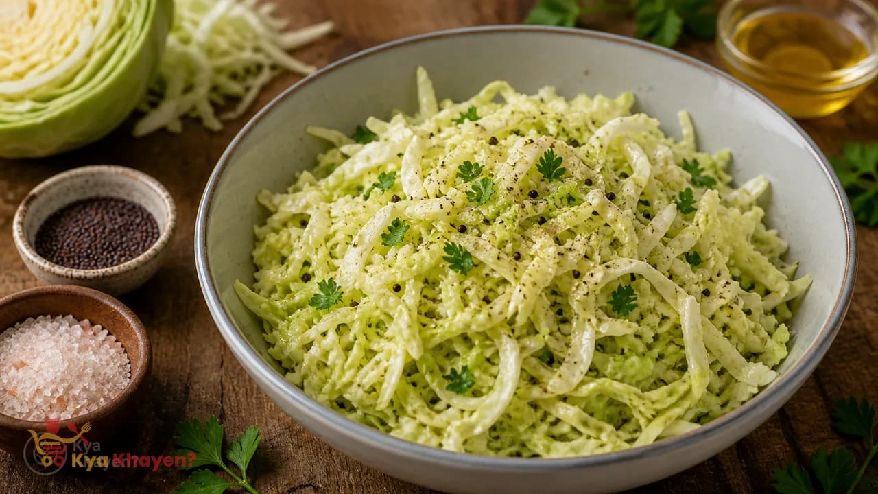 Grated Cabbage Salad
