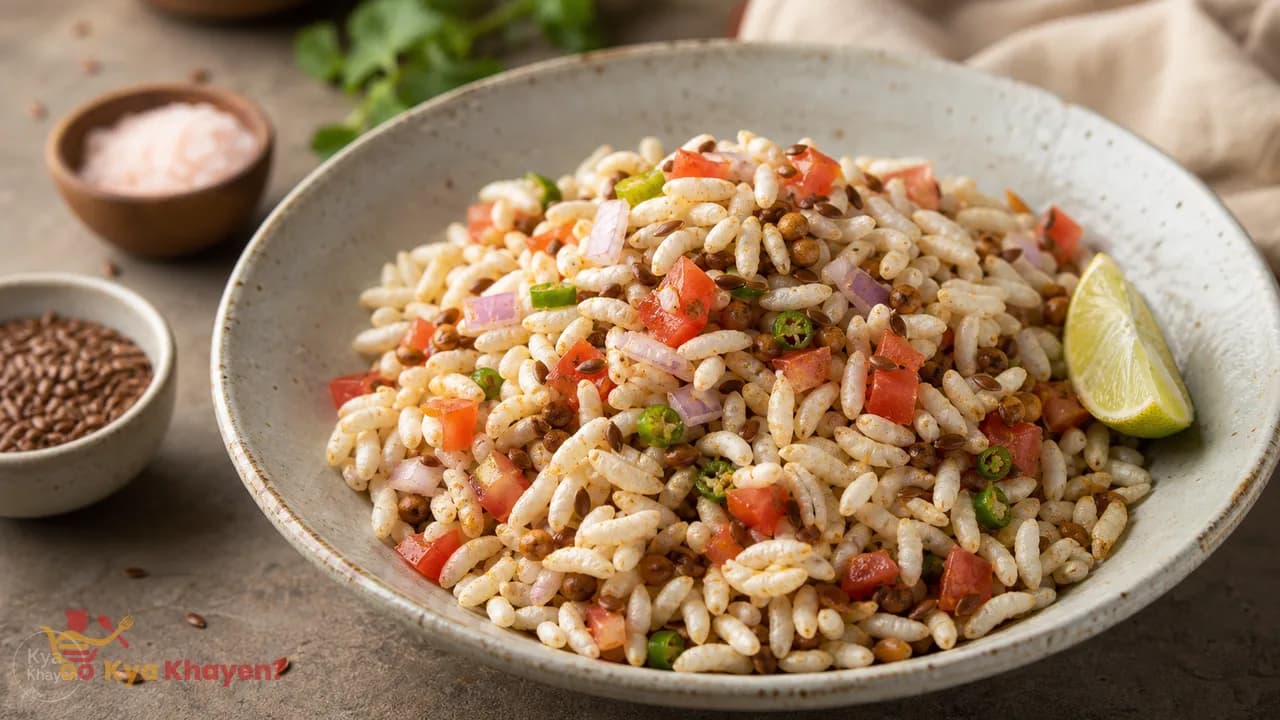 Flaxseed Murmura Bhel
