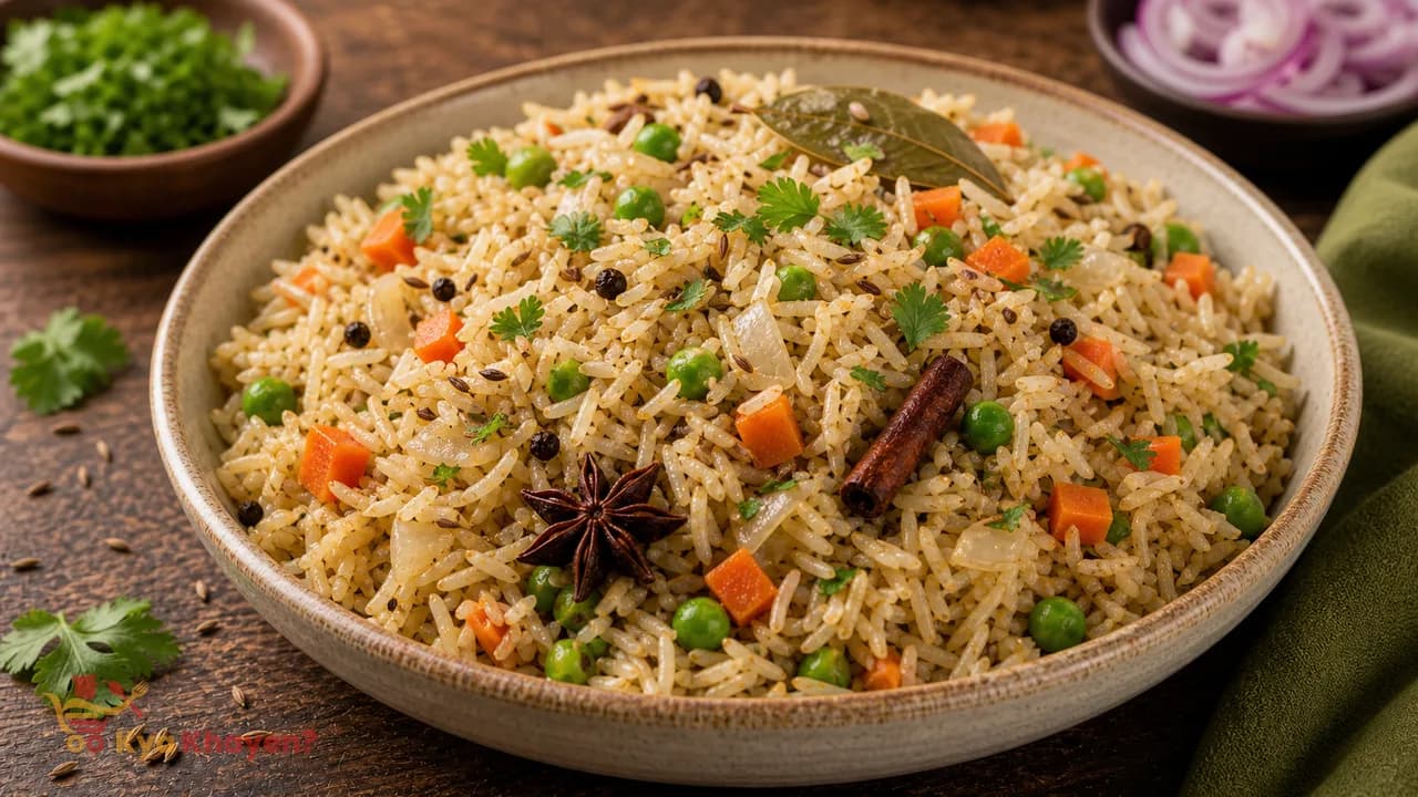 Brown Rice Pulao