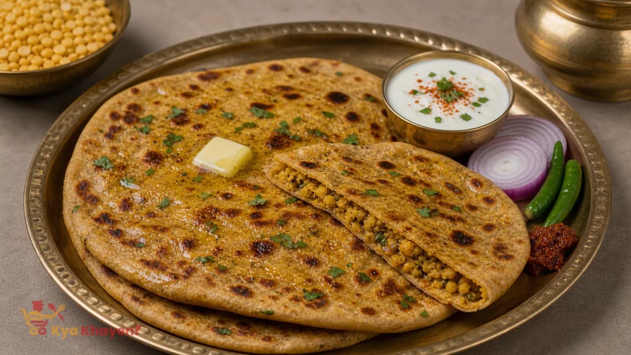 Chana Dal Paratha