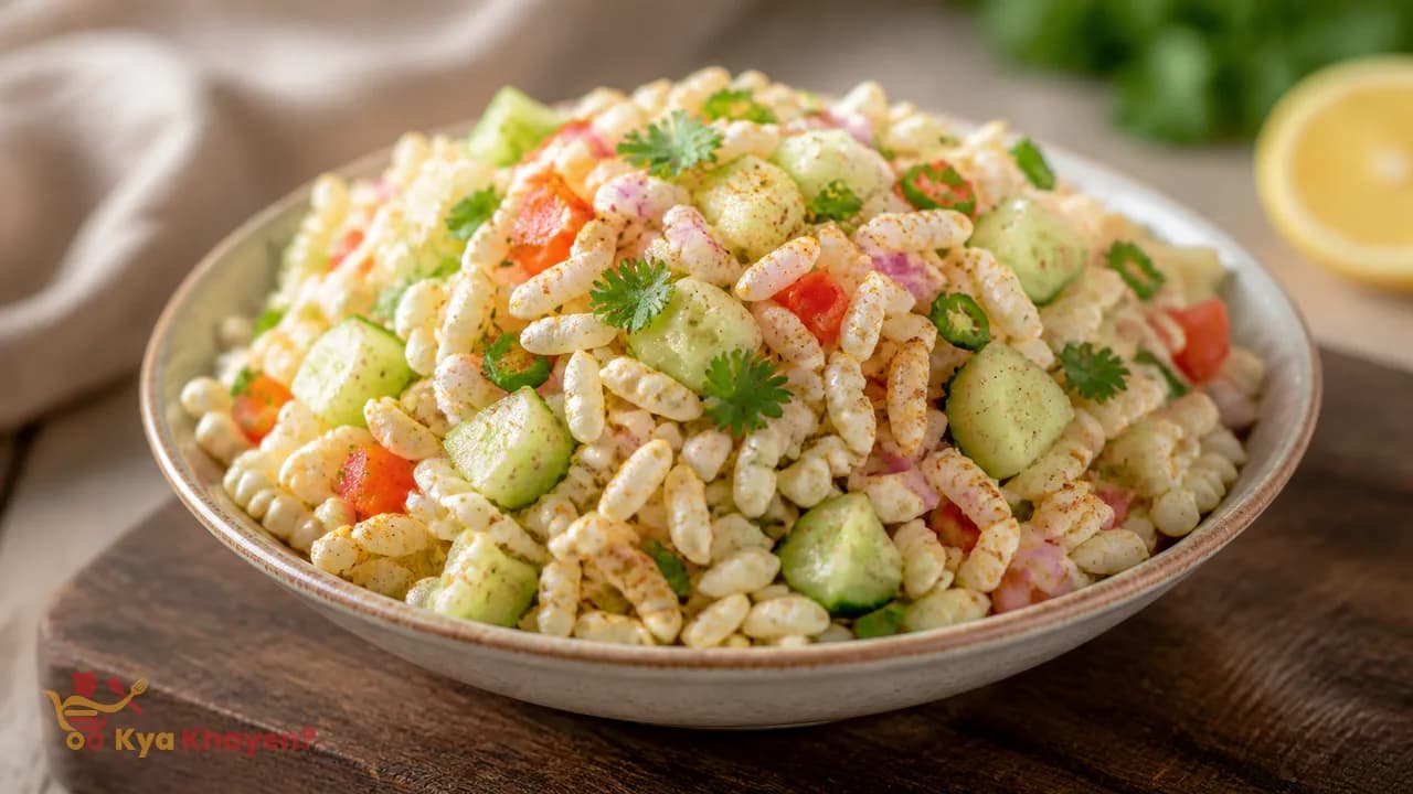 Puffed Rice with Cucumber