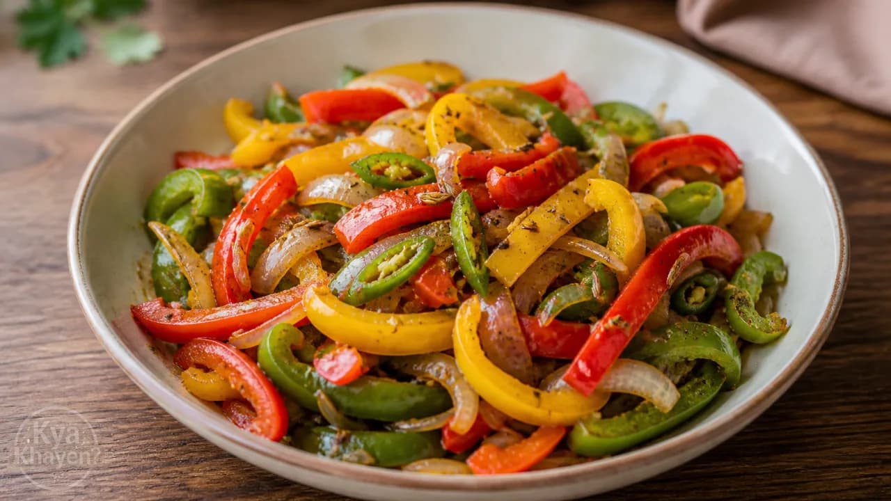 Stir Fried Bell Peppers
