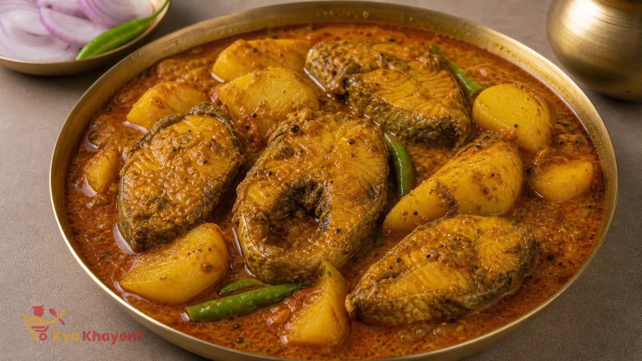 Bihari Fish Curry with Potatoes
