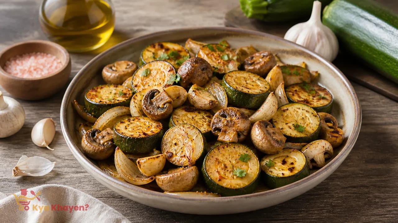 Baked Zucchini and Beans