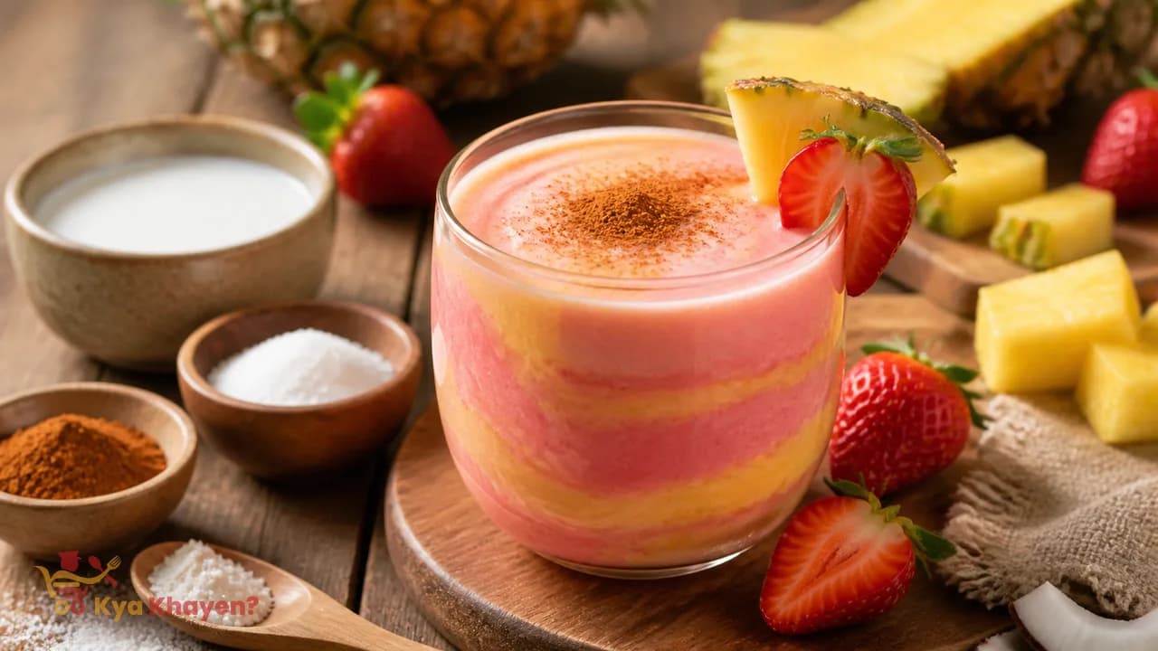 Pineapple Strawberry Smoothie