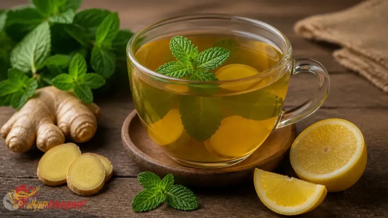 Mint Ginger Tea