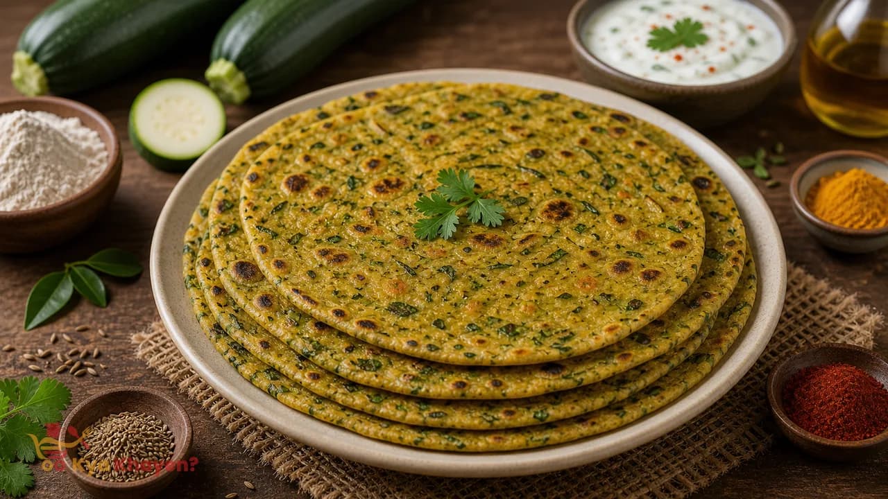 Zucchini Thepla