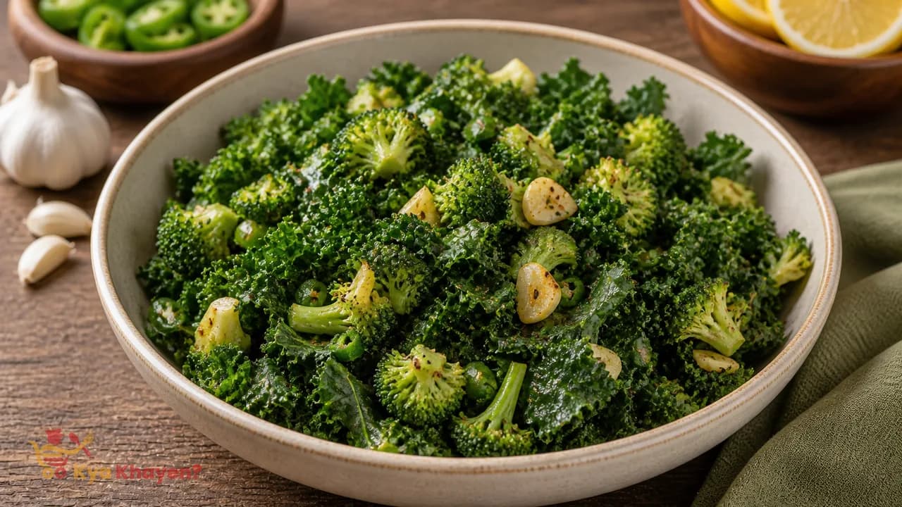 Kale and Broccoli Salad