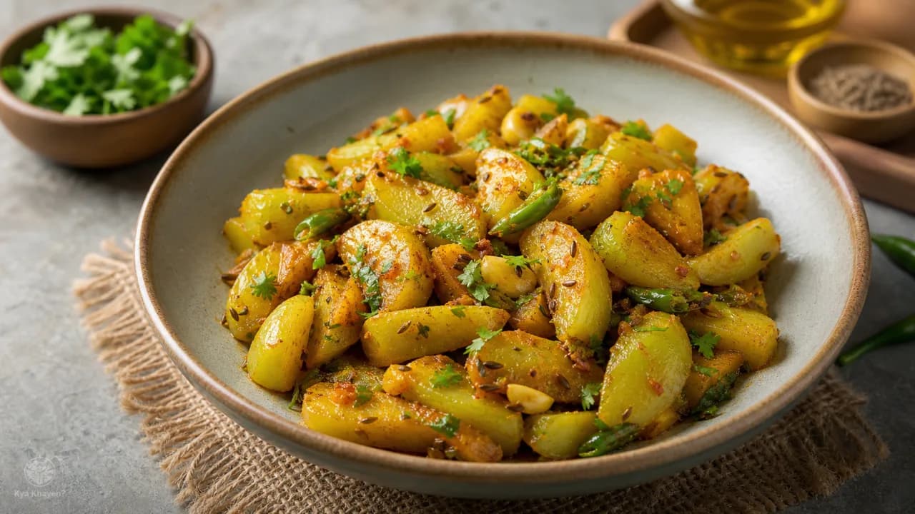 Stir Fried Tinda