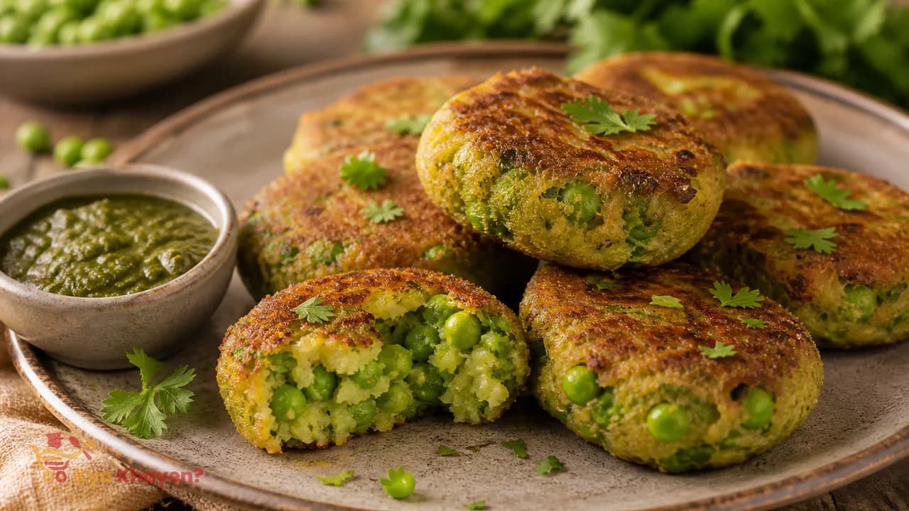 Peas Cutlets with Potatoes
