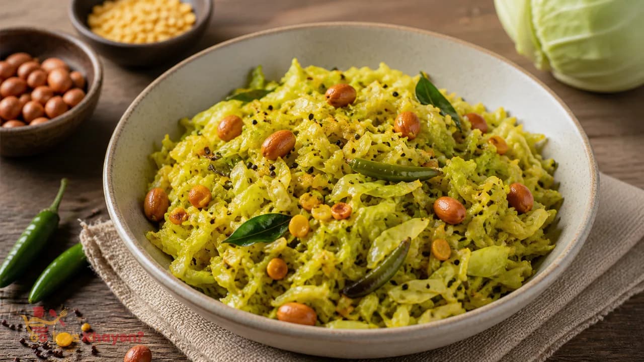 Cabbage Porriyal