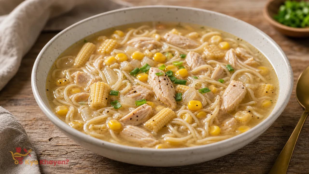 Chicken Corn Noodle Soup