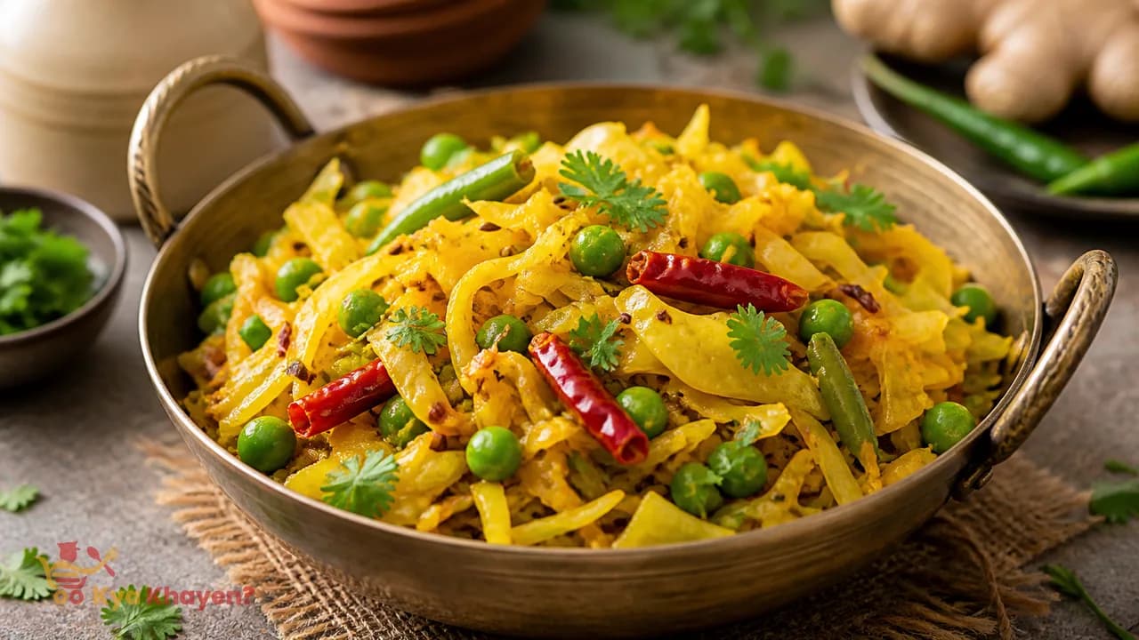 Pea with Cabbage Veg