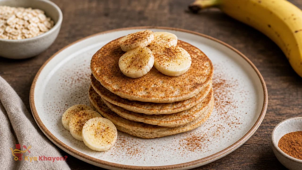 Egg White & Banana Protein Pancakes