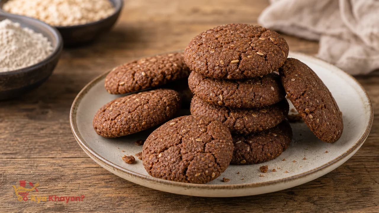 Vegan Ragi Cookies