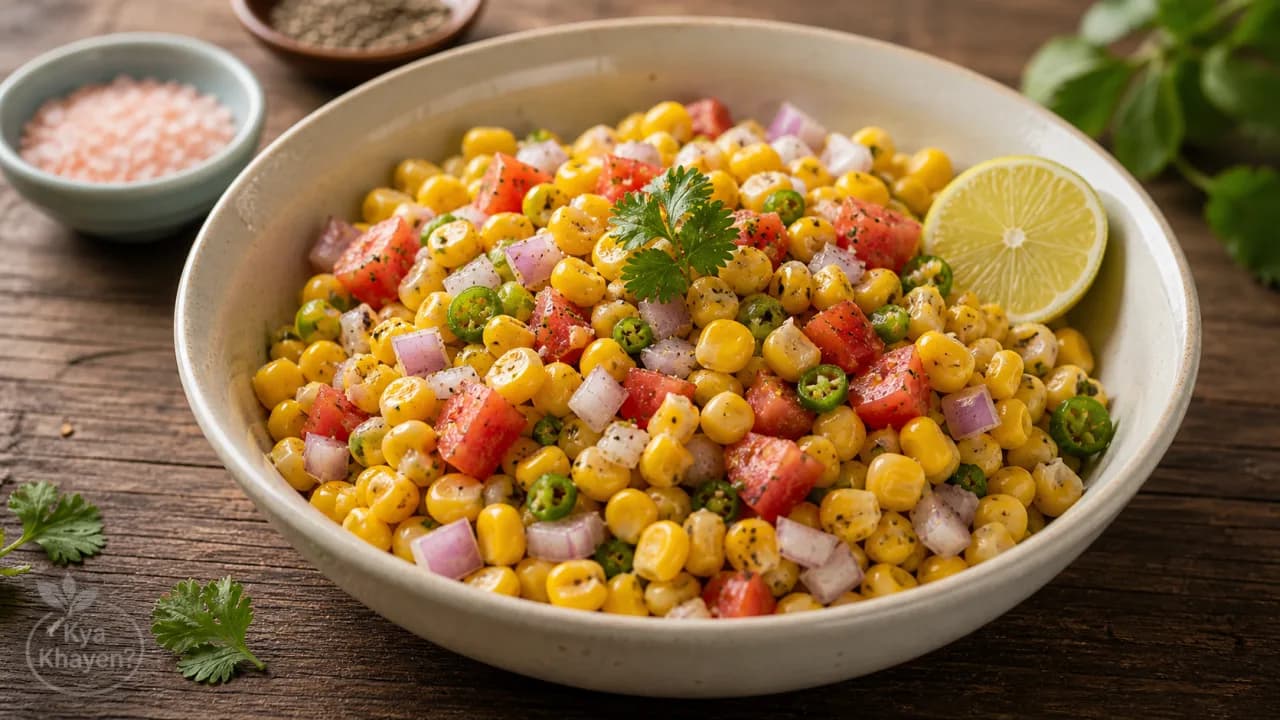 Steamed Corn Salad