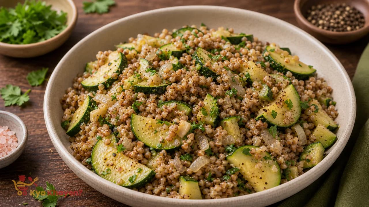 Buckwheat with Zucchini