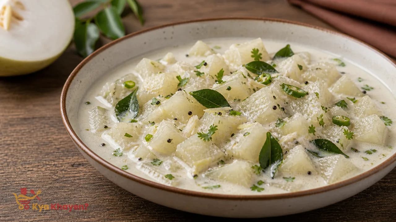 White Pumpkin Coconut Milk Stew