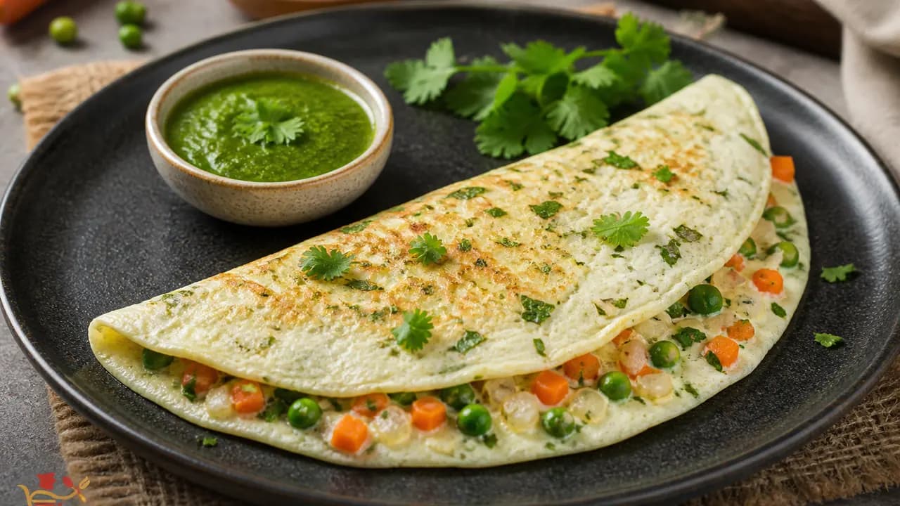 2 Egg White Omelette (Add Chopped Carrot/Onions/Peas)