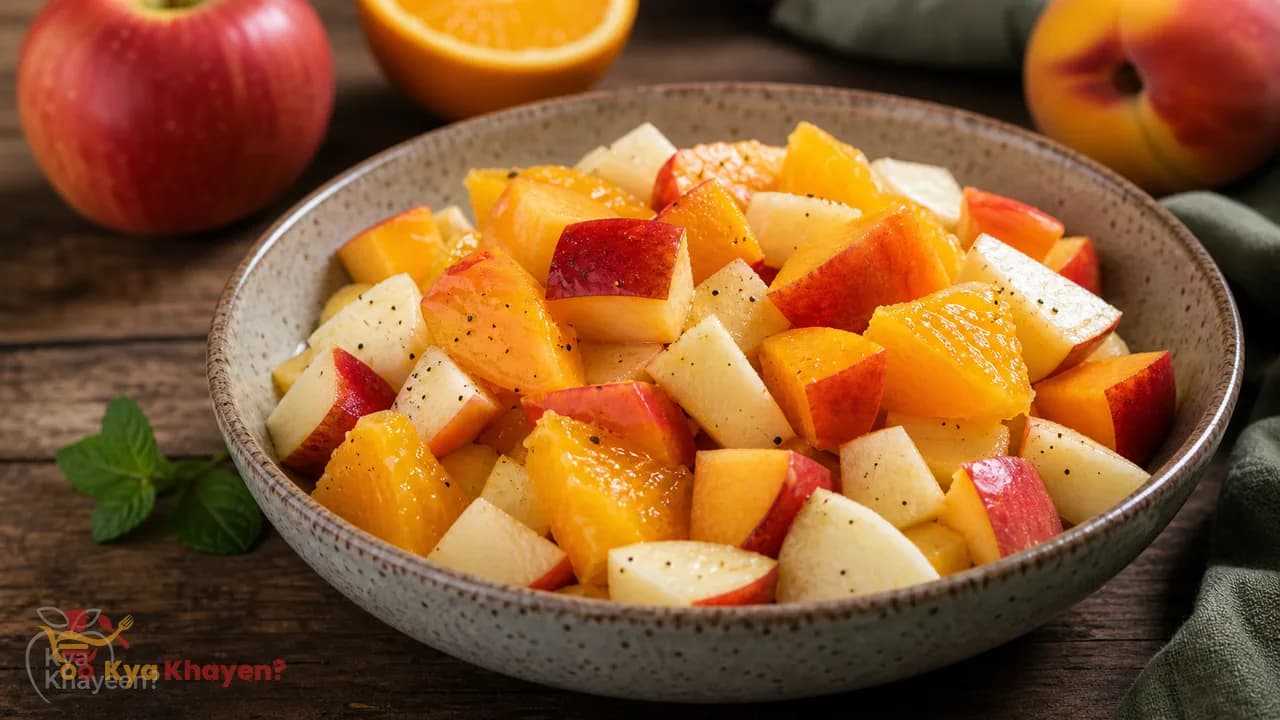 Fruit Salad (Apple, Peach, Orange)
