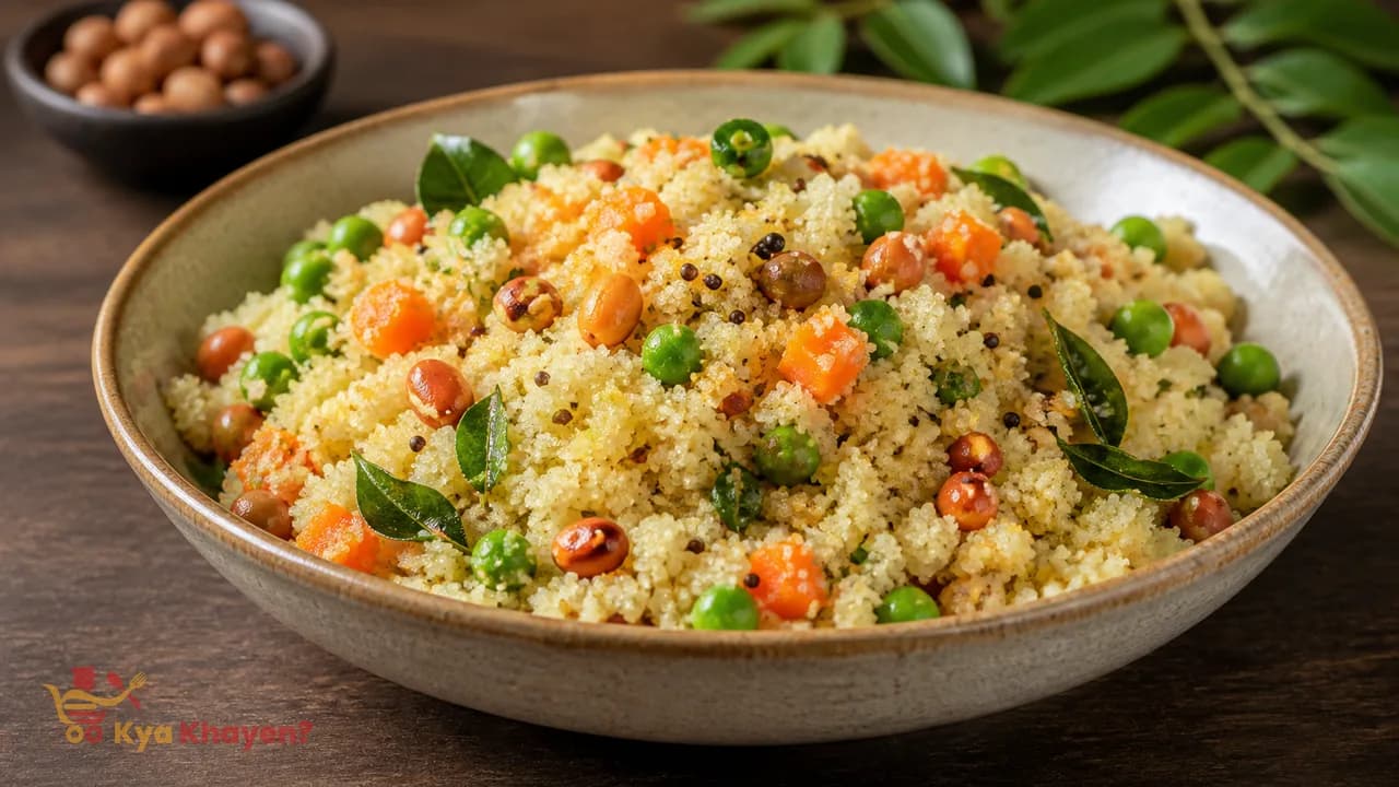 Semolina Khicadi with Carrots