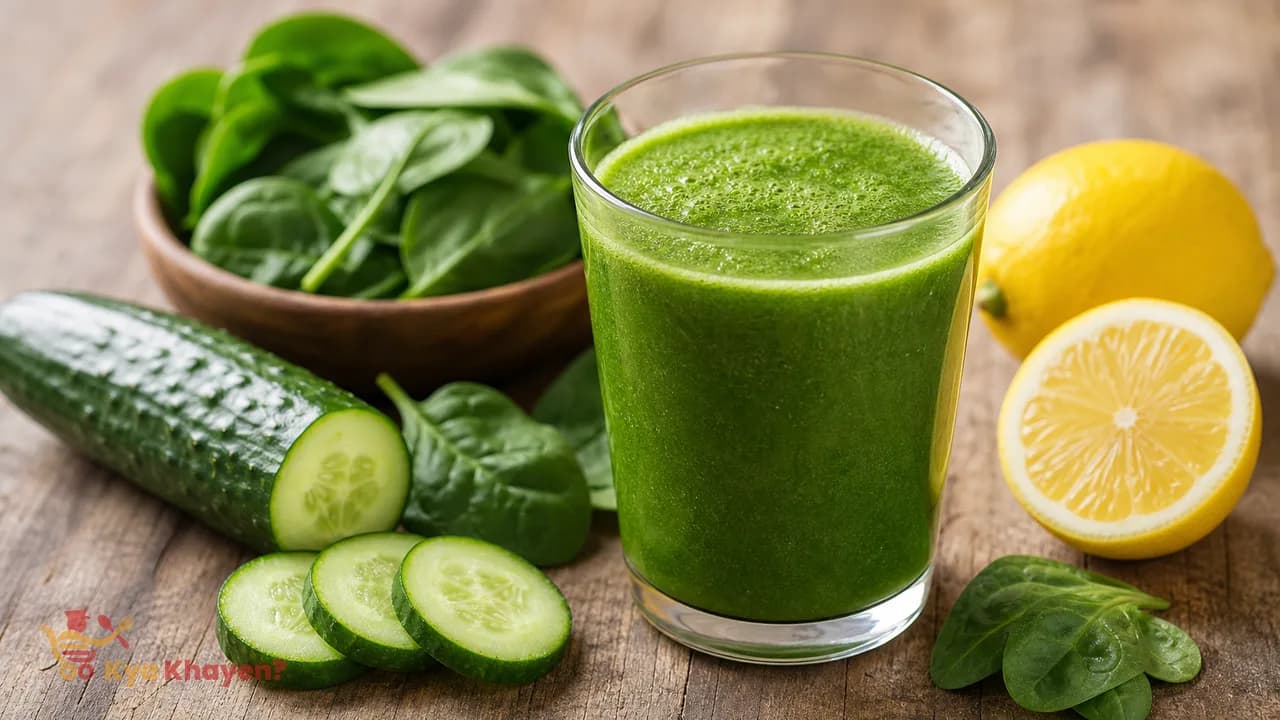 Cucumber Spinach Juice