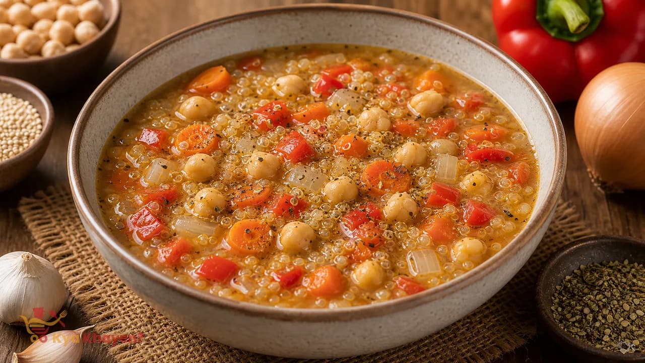 Chickpea Quinoa Soup
