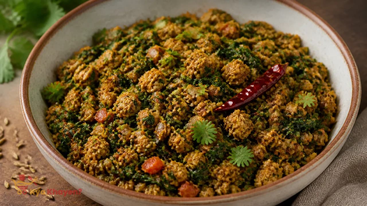 Spinach Chicken Keema