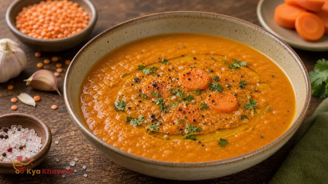 Carrot and Lentil Soup
